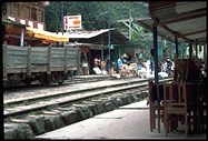 Bahnstation Aguas Calientes