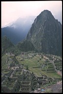 Blick auf Machupicchu