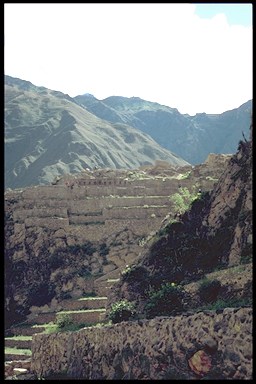 Die Festung Ollantaytambo